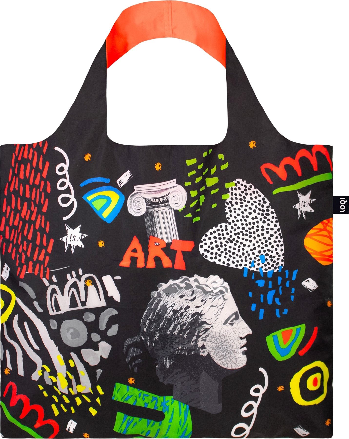 Torba LOQI Museum Classic Art z recyklingu