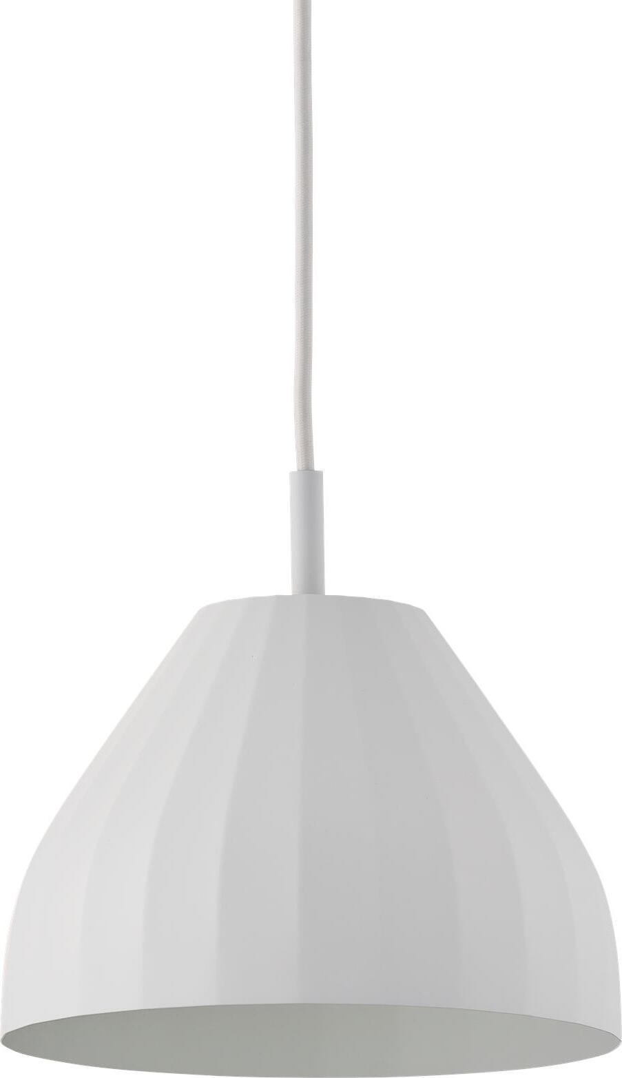 Lampa wisząca Facet 24 cm biała