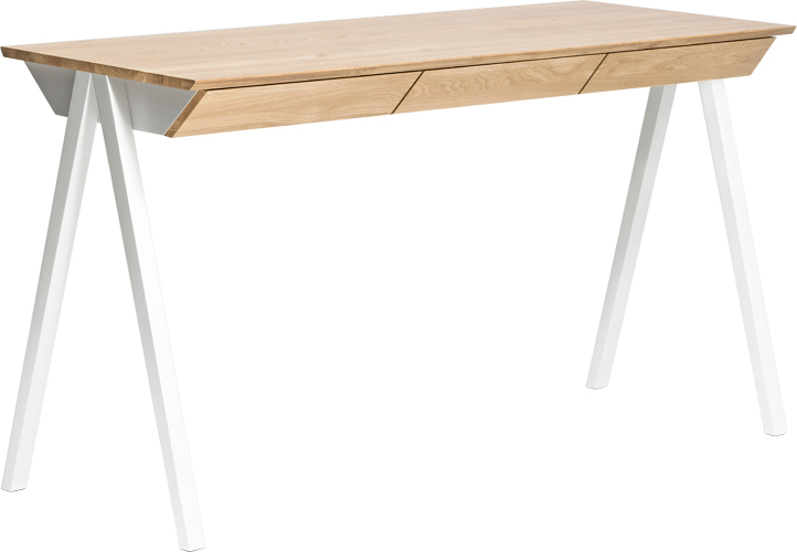 Biurko vogel duże białe nogi