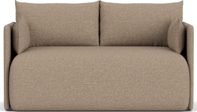 Sofa dwuosobowa Offset beżowa rozkładana