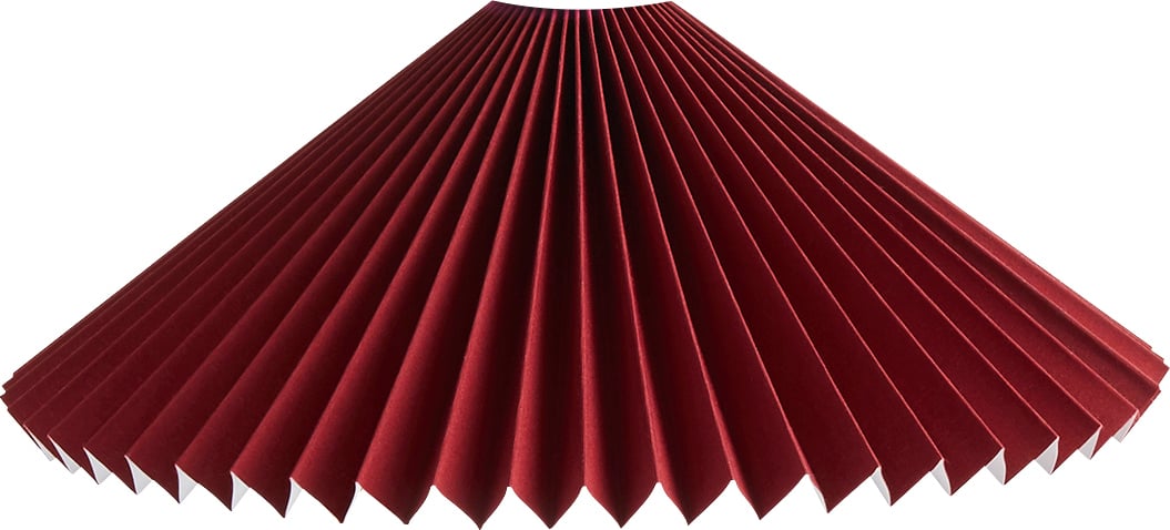 Klosz do lampy Matin 30 cm ciemnoczerwony