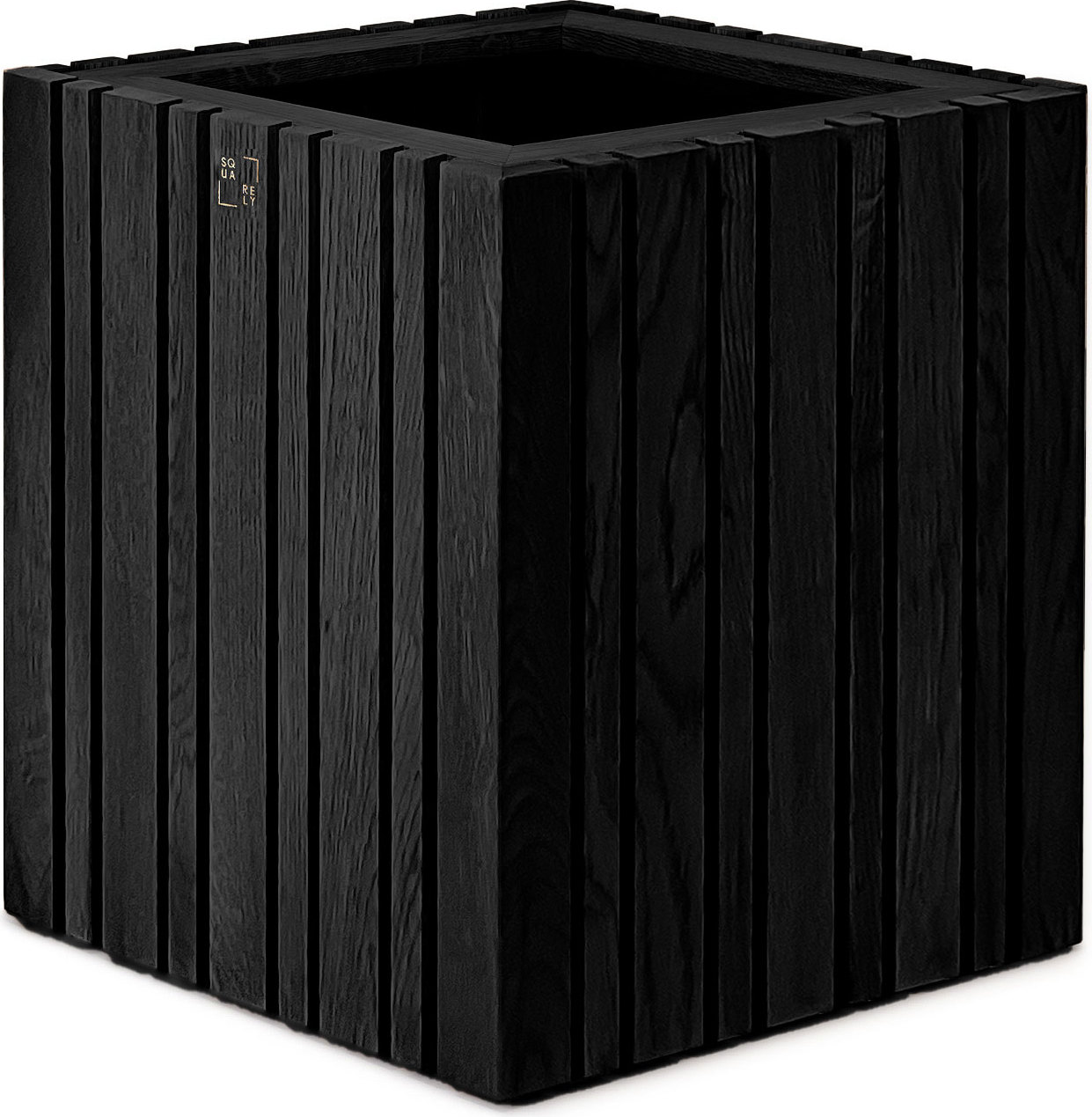 Doniczka samonawadniająca GrowMORE czarny jesion