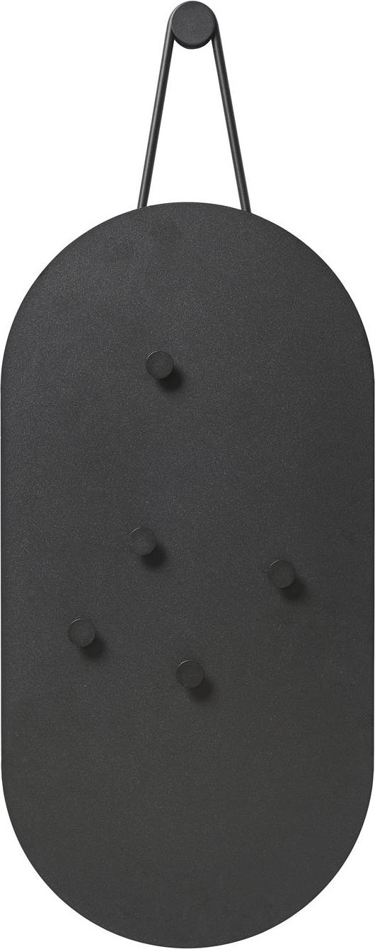 Tablica magnetyczna A-bulletin czarna z 5 magnesami