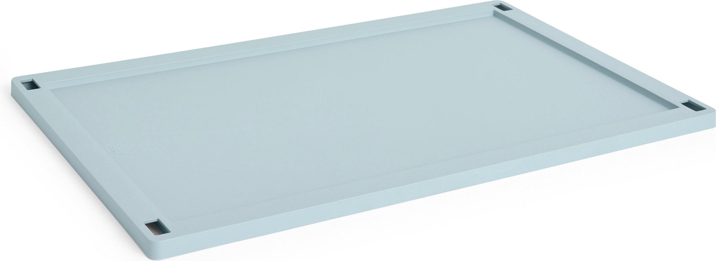 Pokrywka do kosza do przechowywania Hay Colour Crate L szaroniebieska