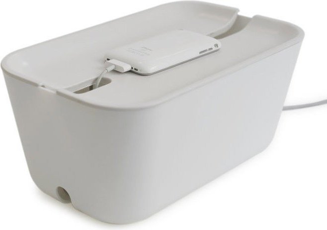 Pojemnik na kable Hideaway M biały