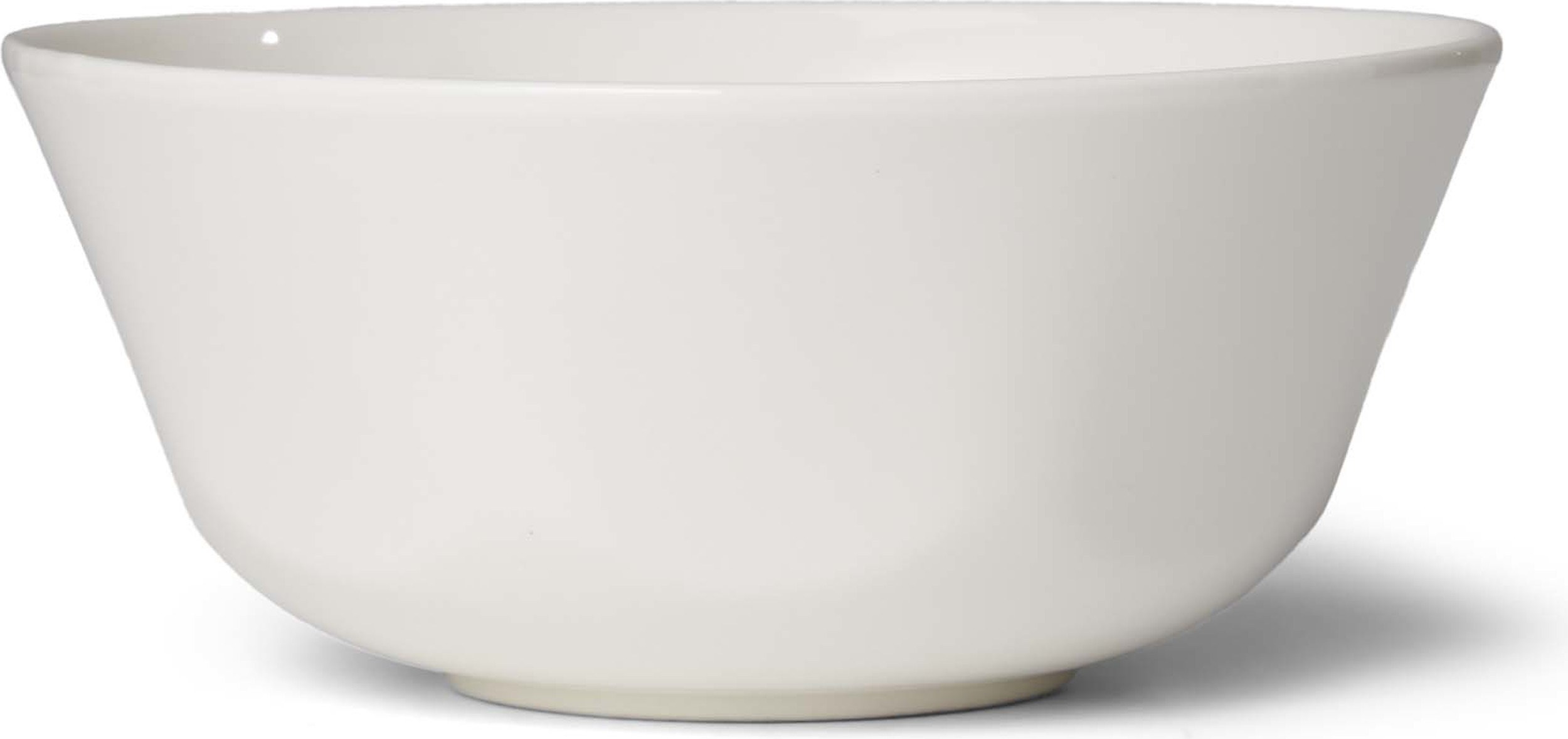 Miska Sculpture 15 cm biała