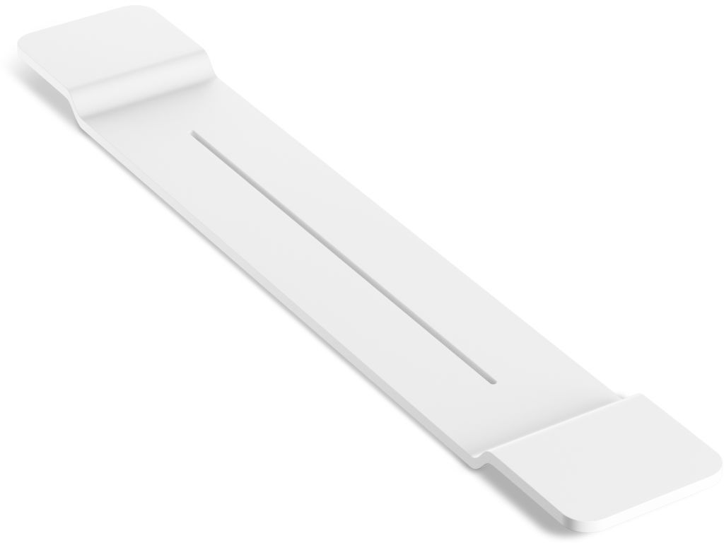 Półka na wannę Stone biały mat