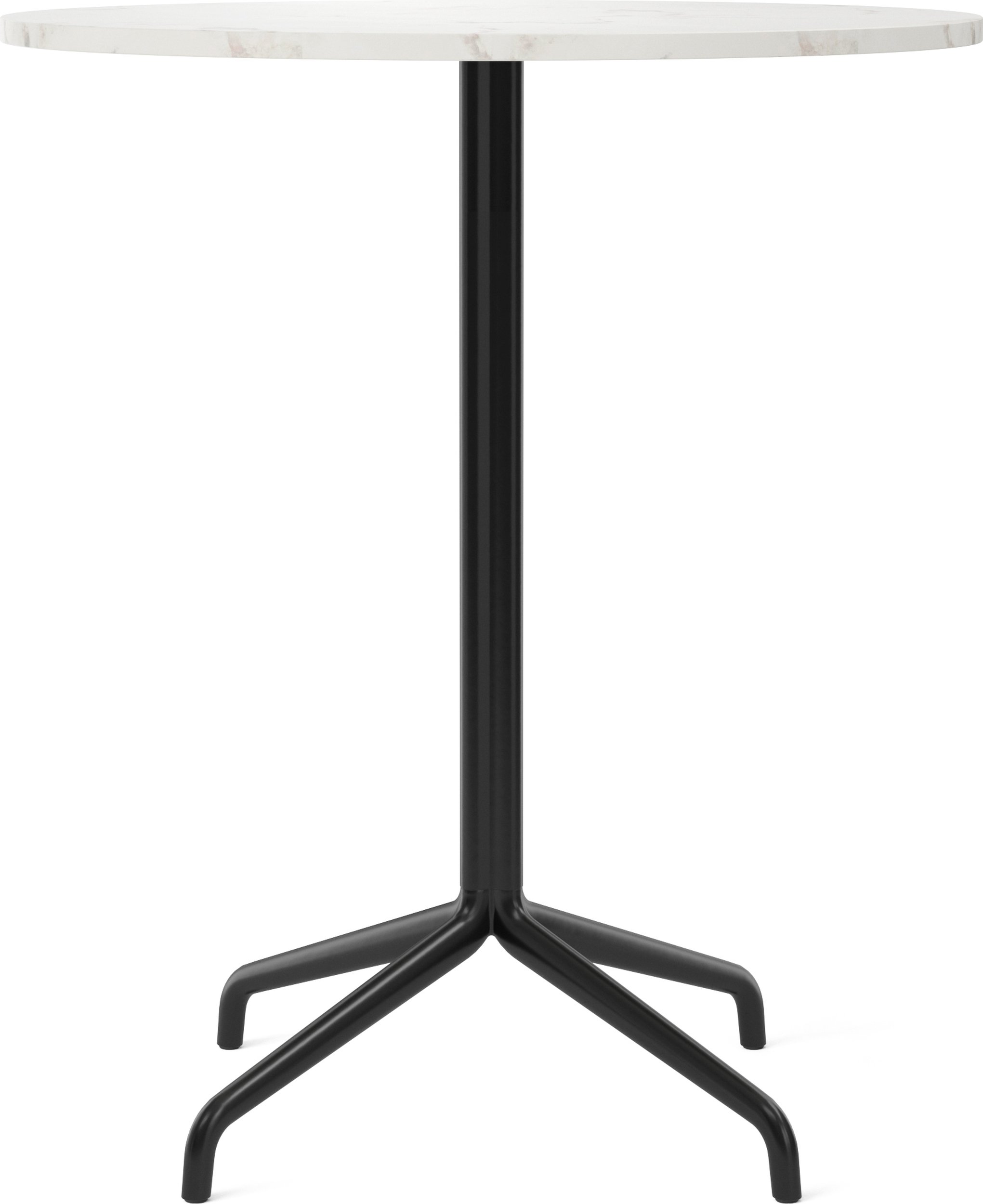 Stół barowy Harbour Column Star Base 80 cm złamana biel