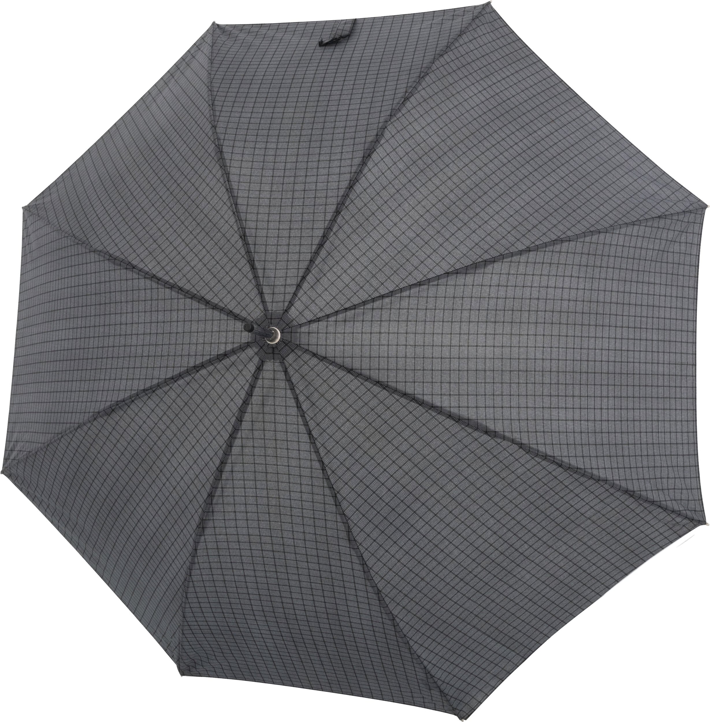 Parasol automatyczny Stockholm w kratkę szary
