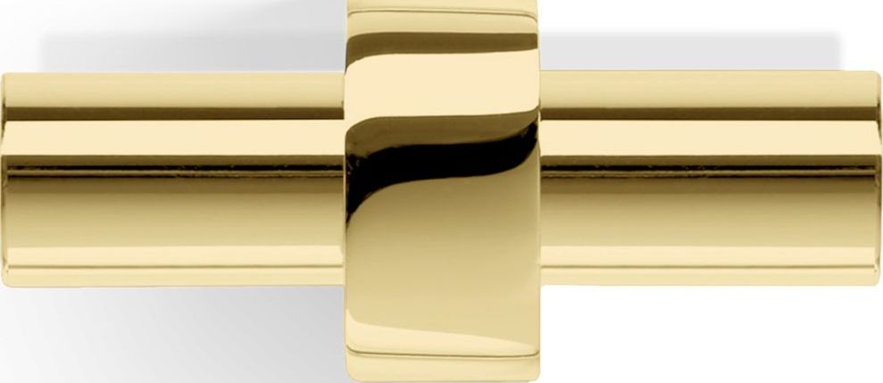 Wieszak haczyk na ręczniki Century złoty podwójny