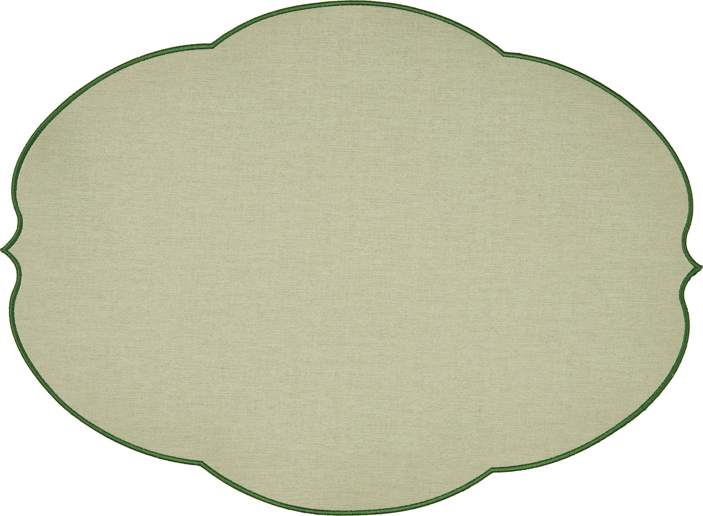 Podkładka pod talerz Flowers zielona