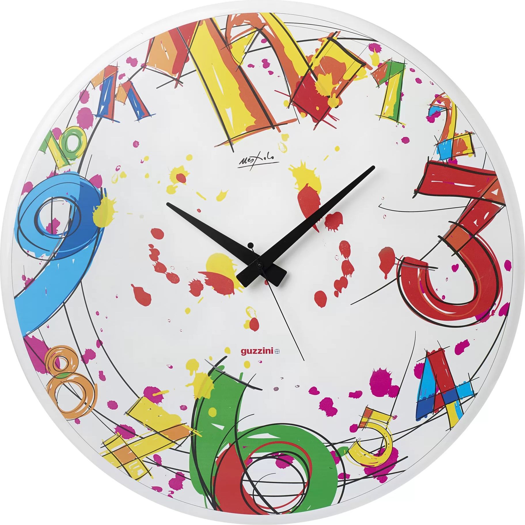 Zegar ścienny Number Time