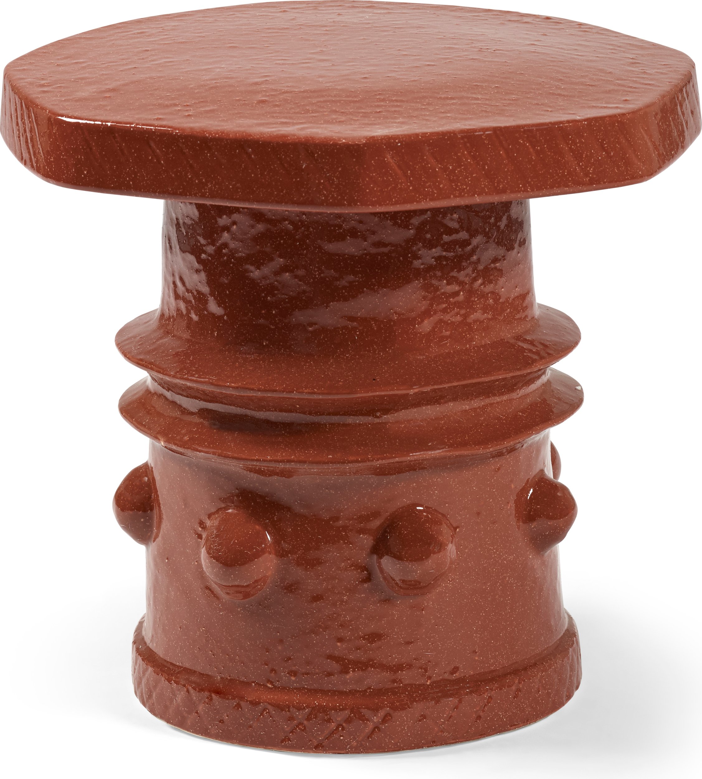 Stolik boczny Clara 37 cm czerwony