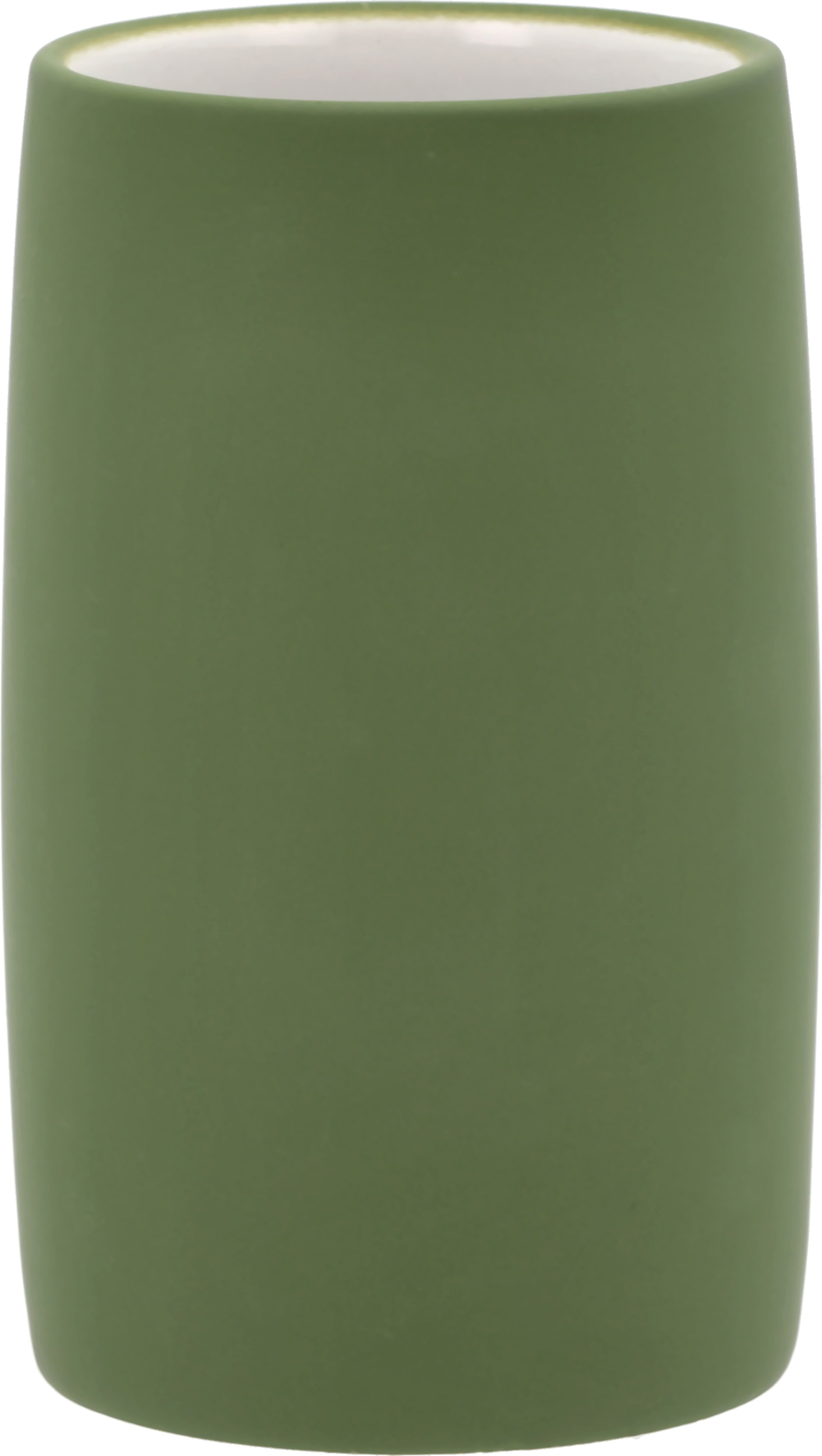 Kubek na szczoteczki do zębów Mono oliwkowy