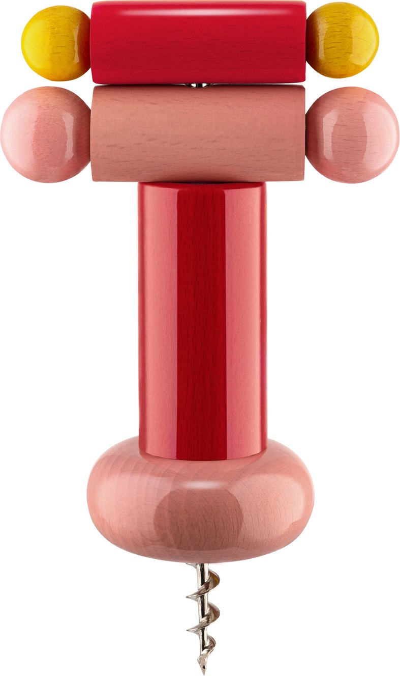 Korkociąg Alessi ES17 czerwony