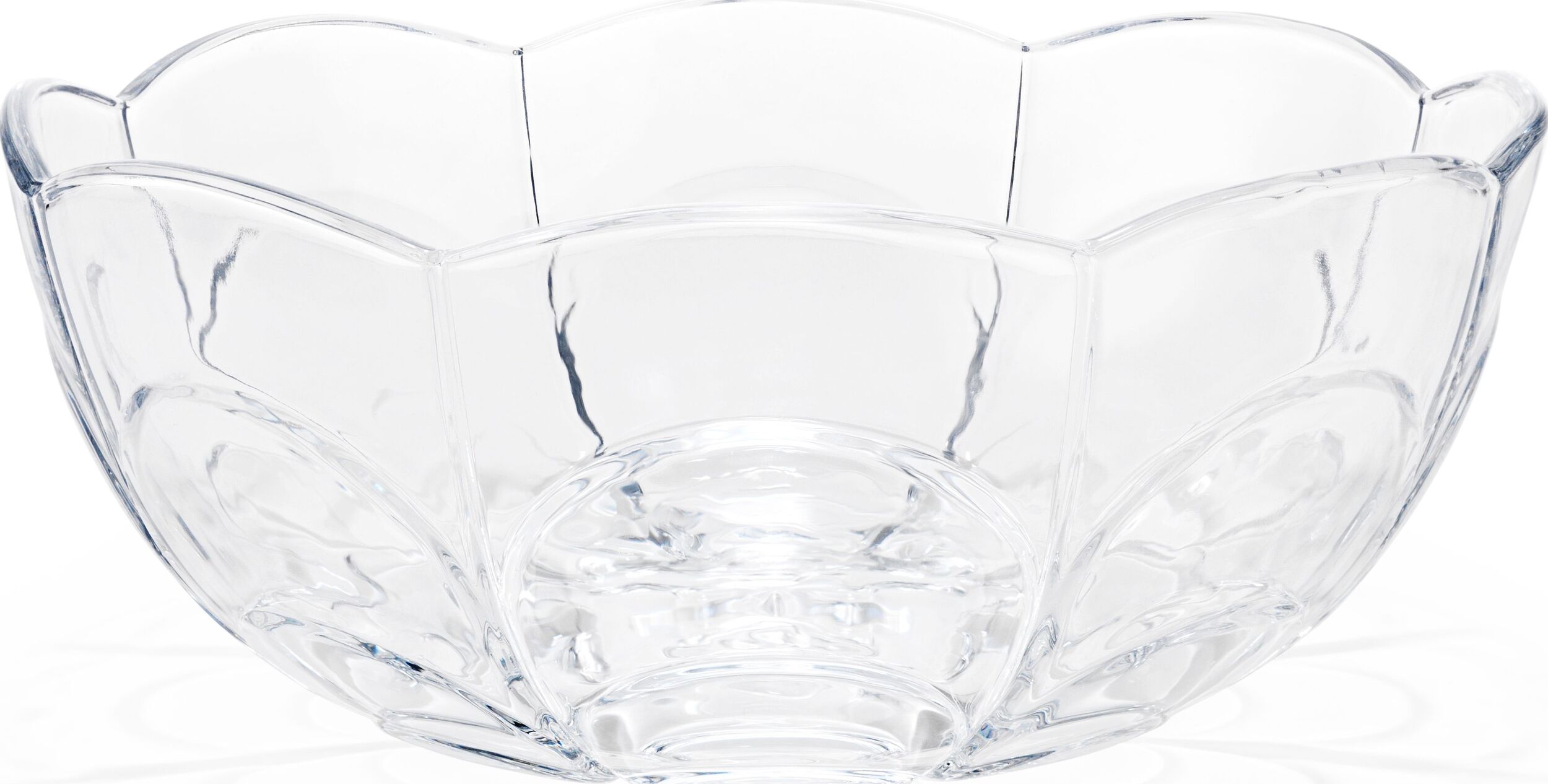 Miska Lily 23 cm przezroczysta