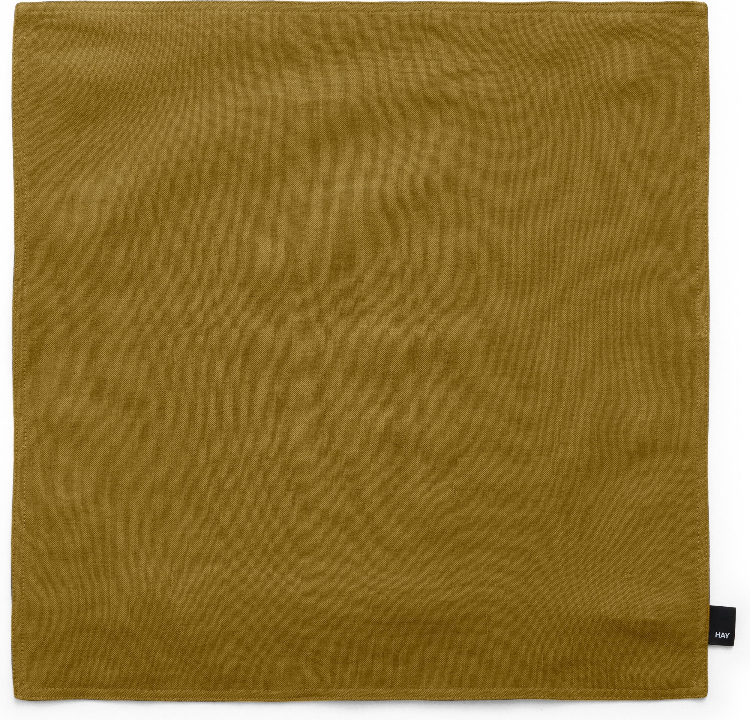 Poszewka na poduszkę Hay Linen 50 x 50 cm oliwkowa