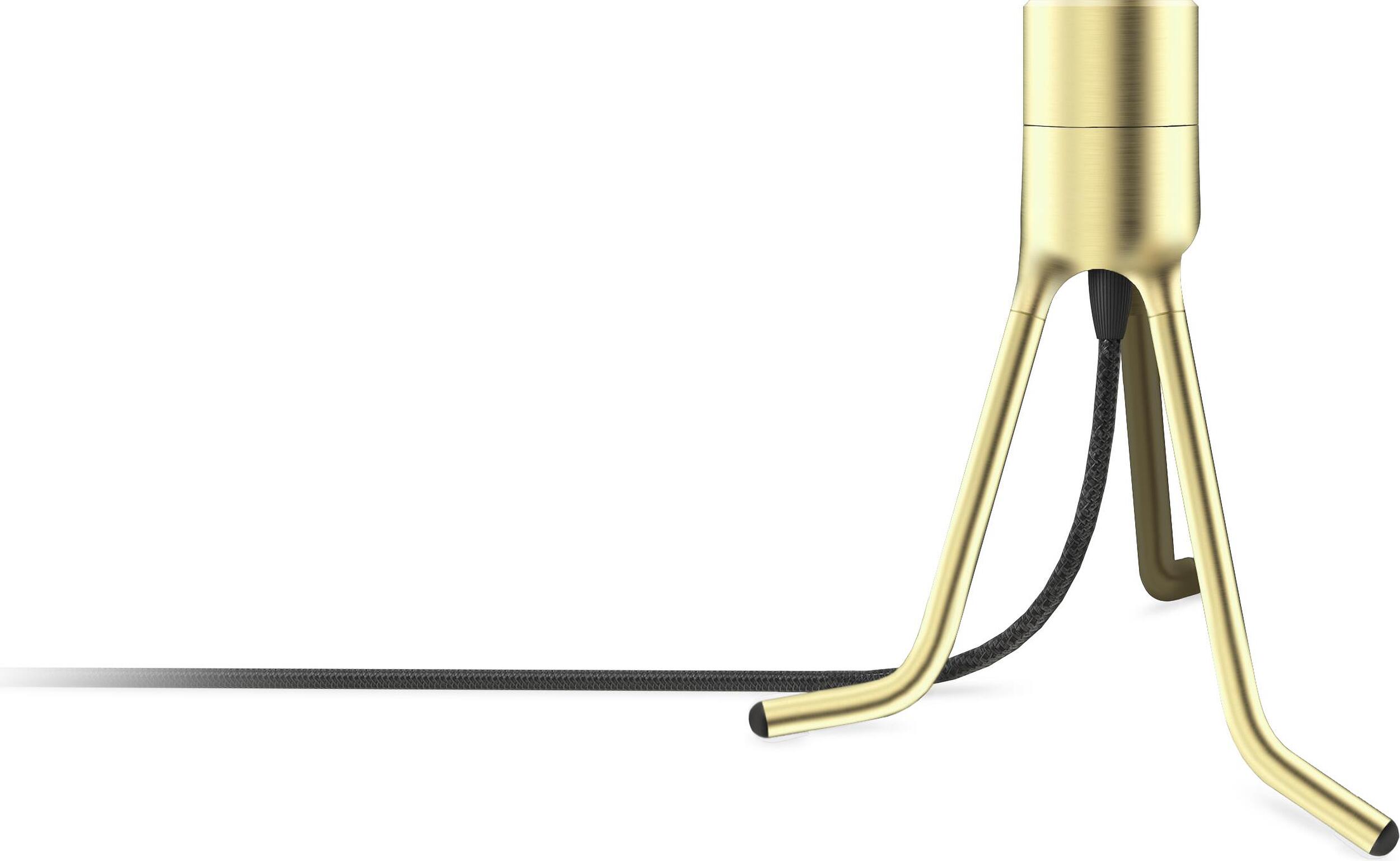 Podstawa do lamp nocnych i stołowych Tripod Base szczotkowany mosiądz