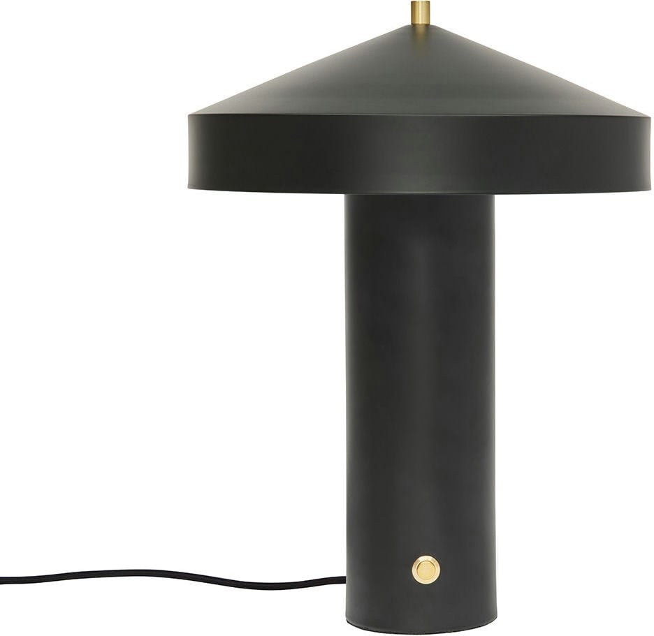 Lampa stołowa Hatto 41 cm czarna