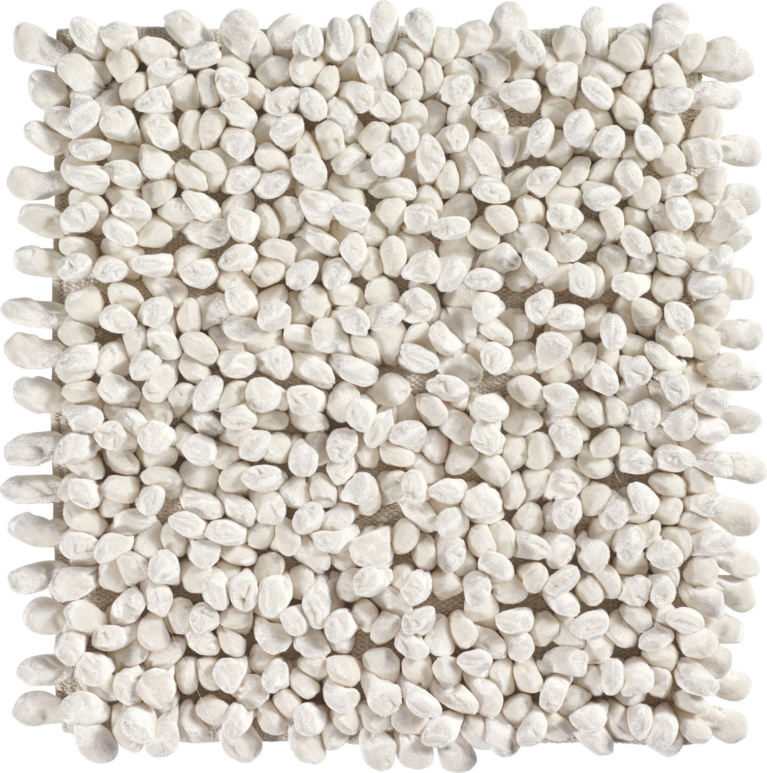 Dywanik łazienkowy Rocca 60 x 60 cm kość słoniowa