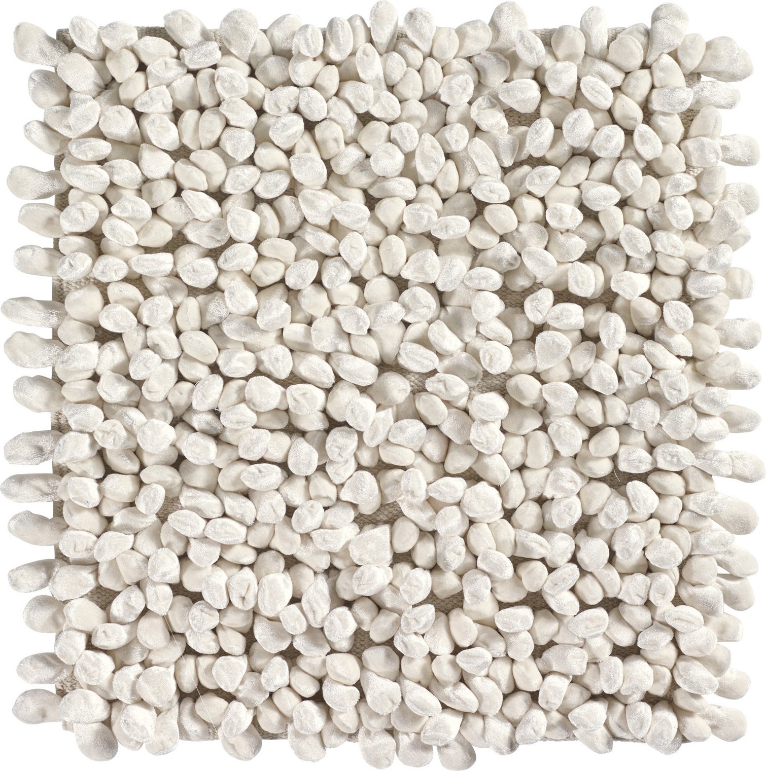 Dywanik łazienkowy Rocca 60 x 60 cm kość słoniowa