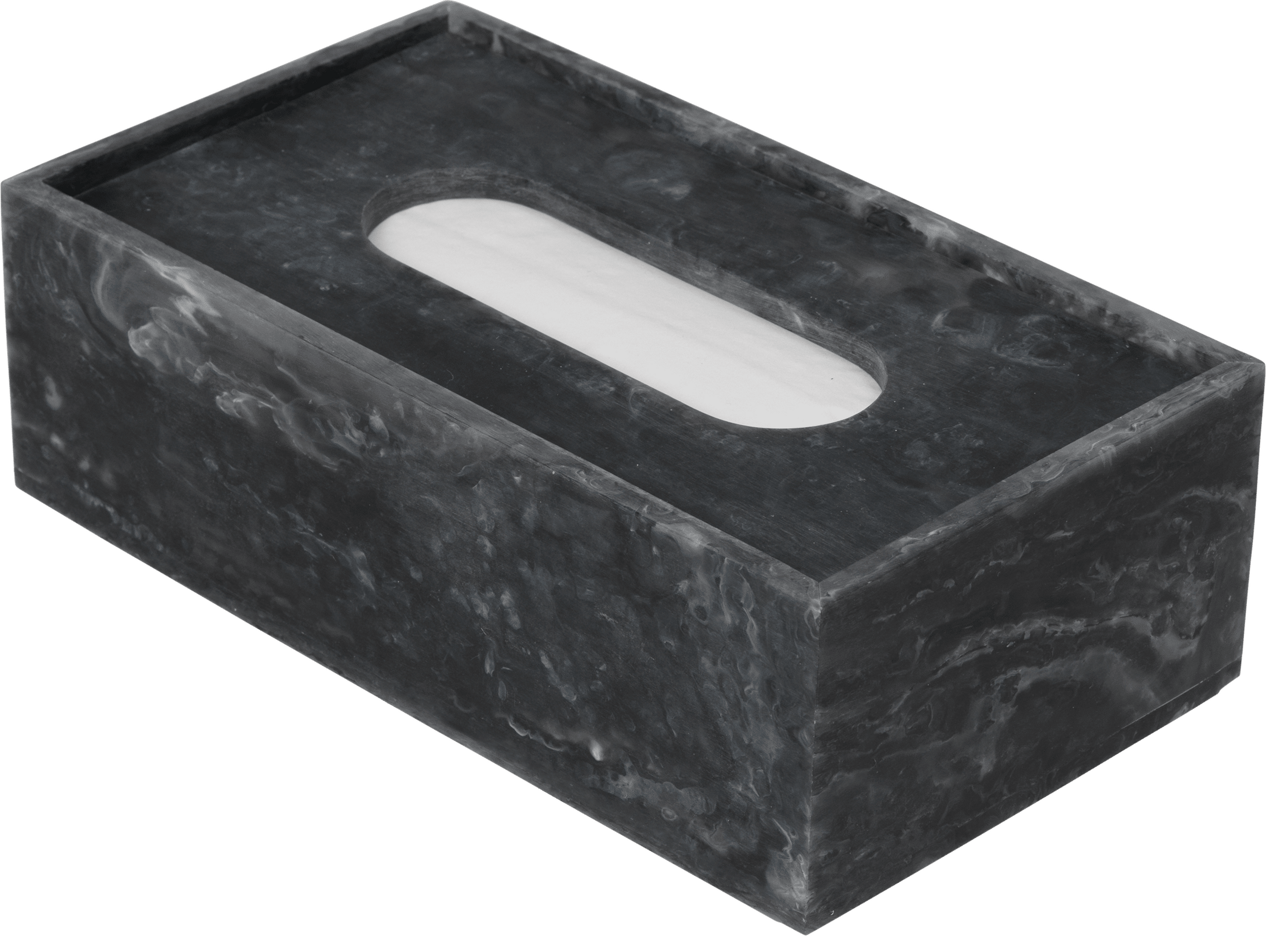 Pojemnik na chusteczki Mist w kolorze węgla