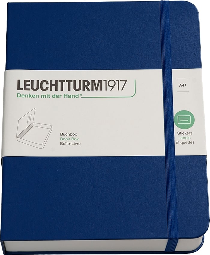 Pudełko na dokumenty Leuchtturm 1917 granatowe