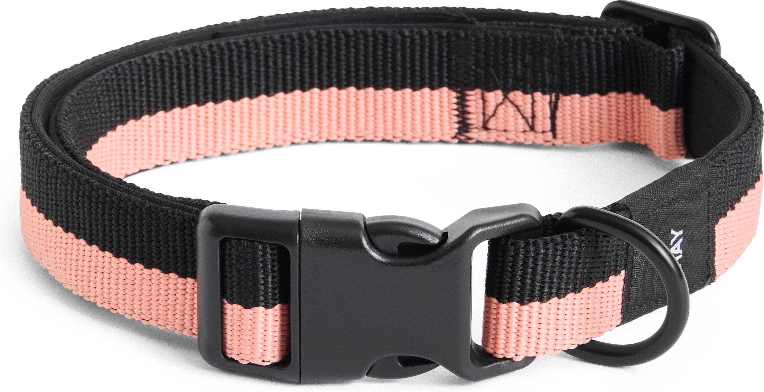 Obroża dla psa Hay M/L różowo-czarna