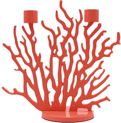 Świecznik Tenochtitlan Mini czerwony