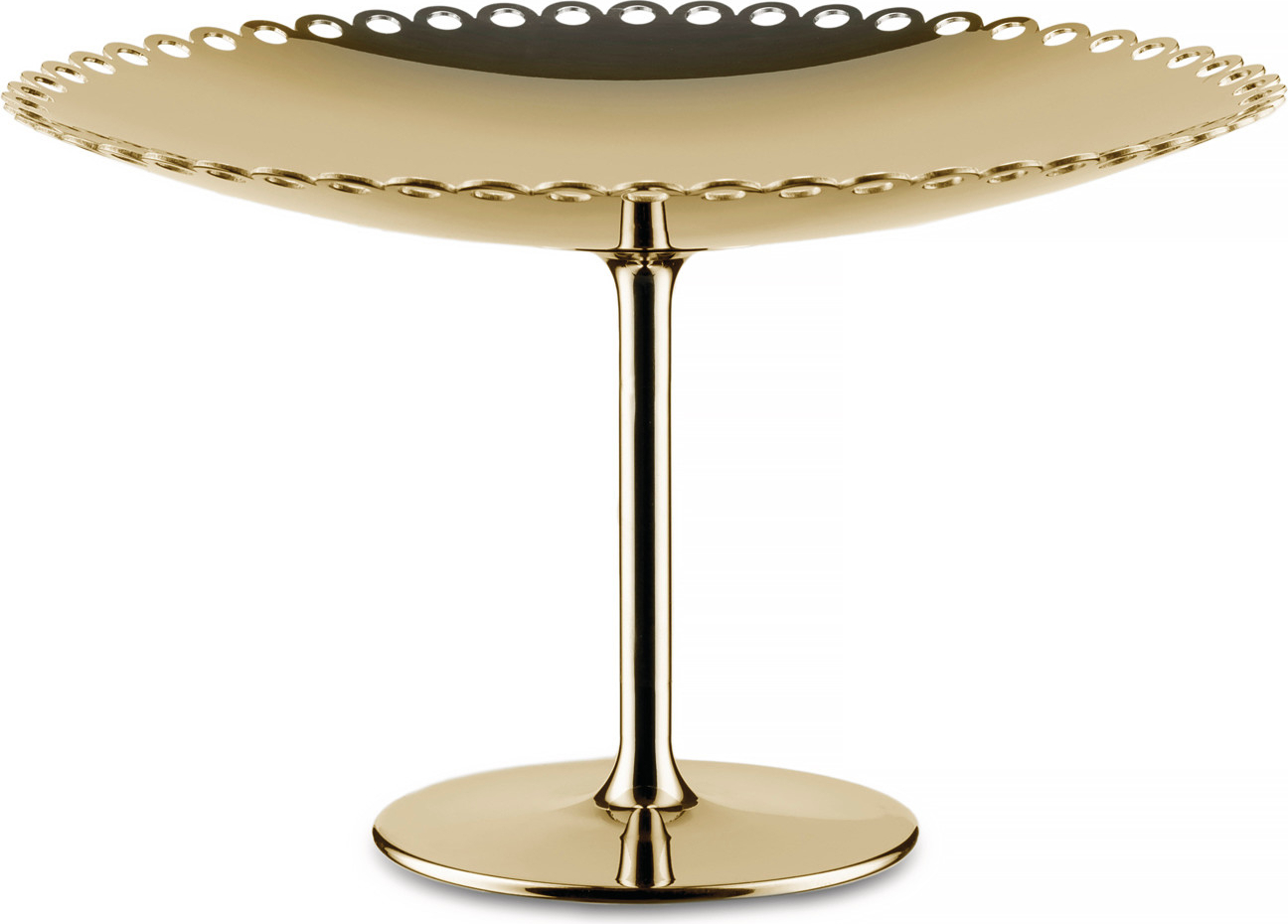 Patera Il Tornitore Matto Edges stal nierdzewna mosiądzowana