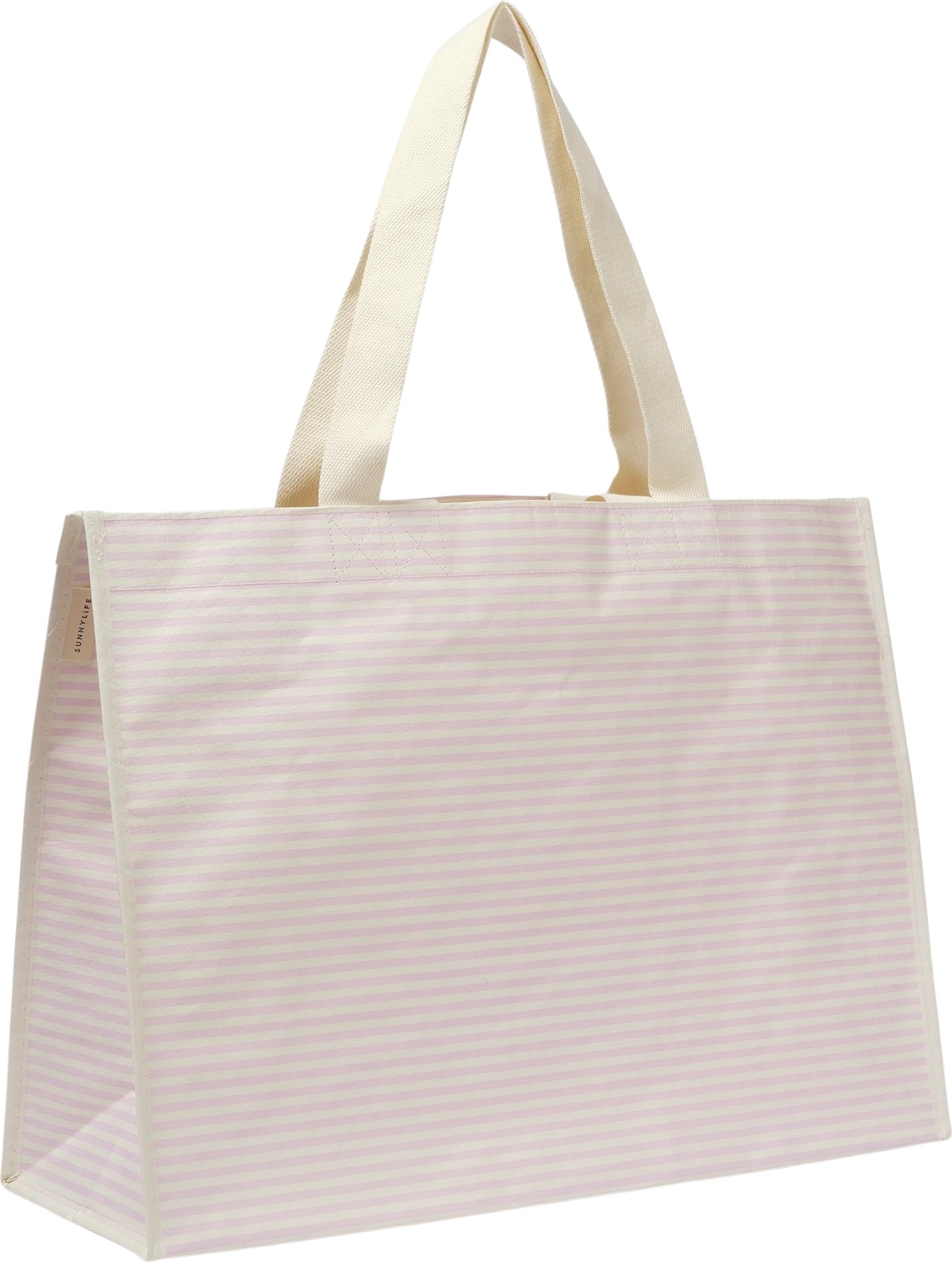 Torba plażowa Carryall Lazy Days 58 cm żółto-różowa