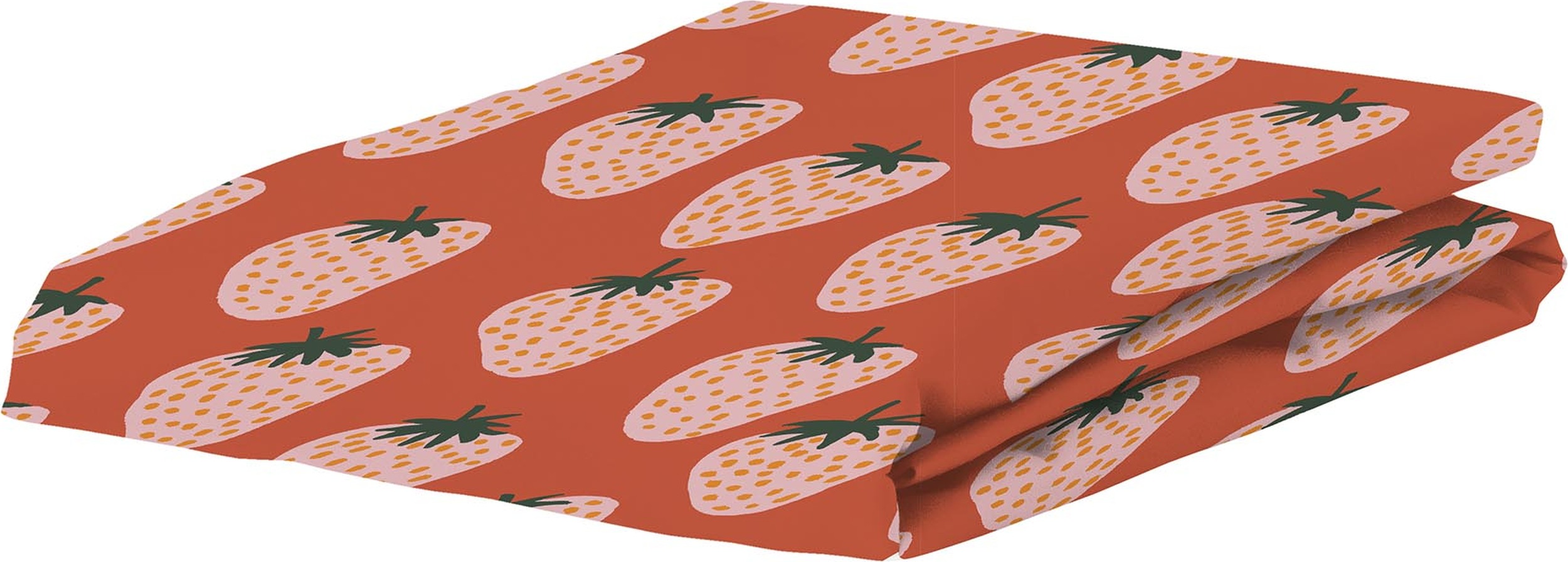 Prześcieradło Berry Special 160 x 200 cm pomarańczowe