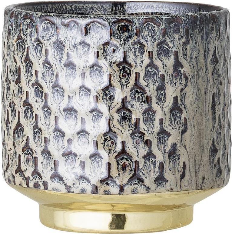 Osłonka na doniczkę Bloomingville 10 cm niebieska