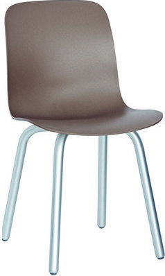Krzesło Substance aluminium szarobeżowe