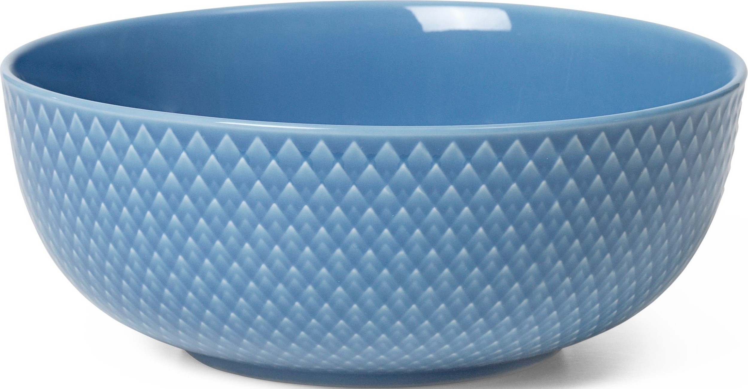 Miska Rhombe Color 15,5 cm niebieska