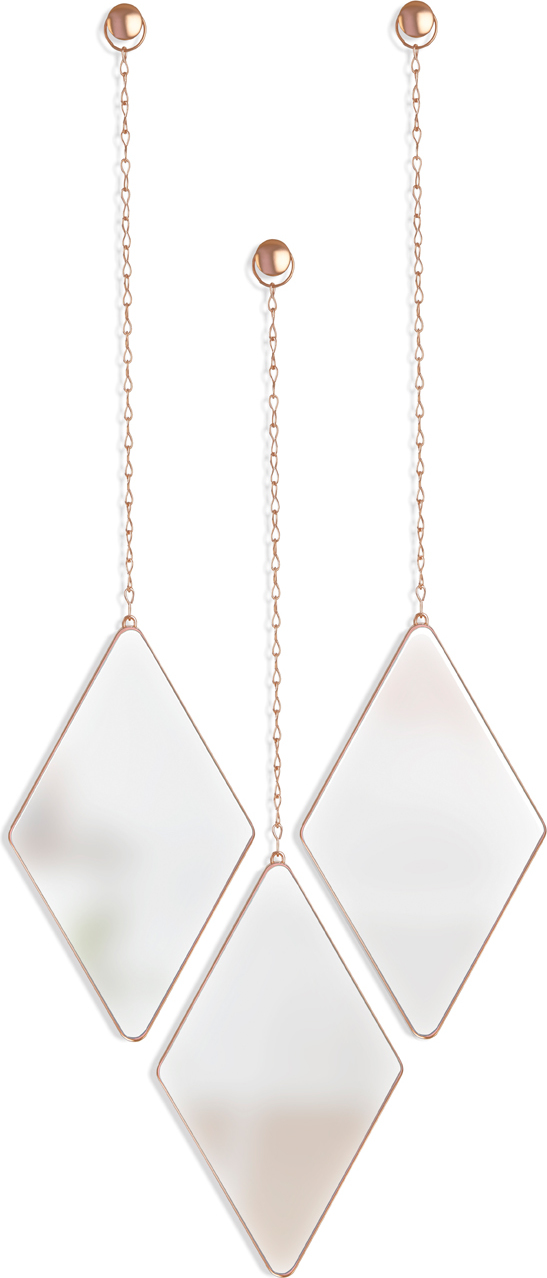 Lustro Dima 3 el. miedziane