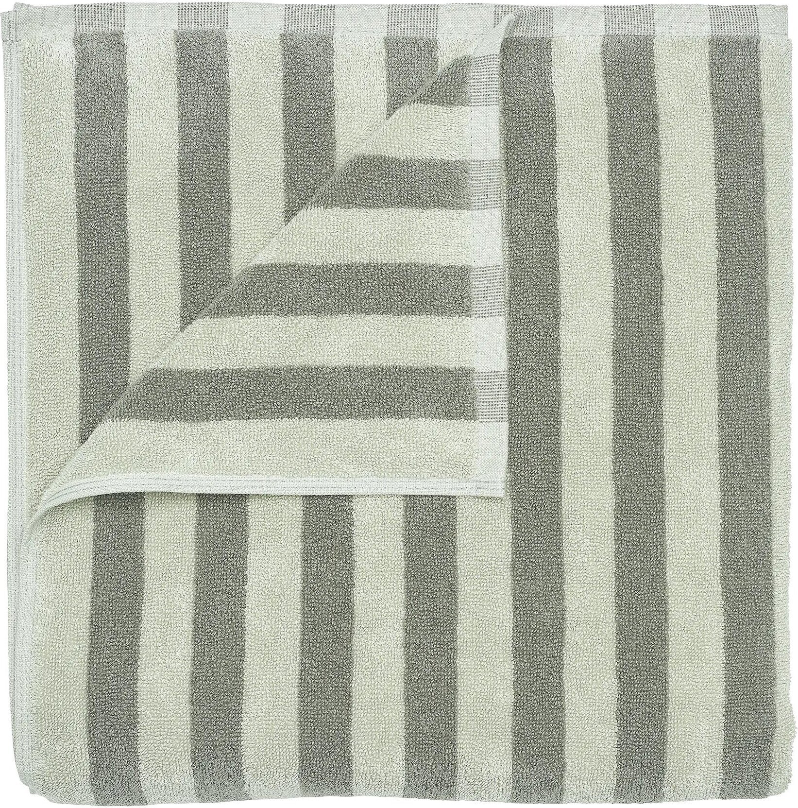 Ręcznik Arto w paski 70 x 140 cm agave green