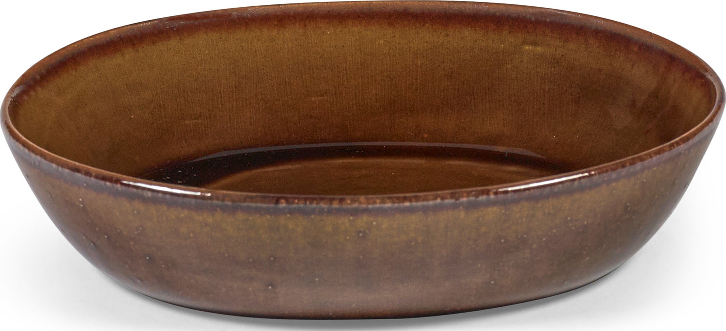 Talerz głęboki Out of Lines 18,5 cm brązowy