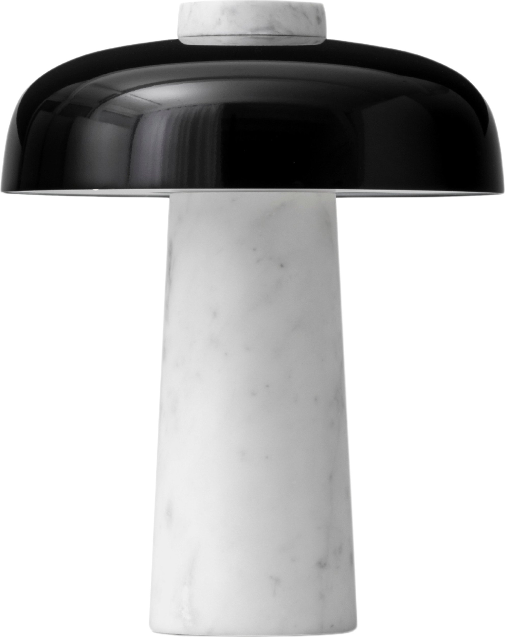 Lampa stołowa Reverse czarno-biała