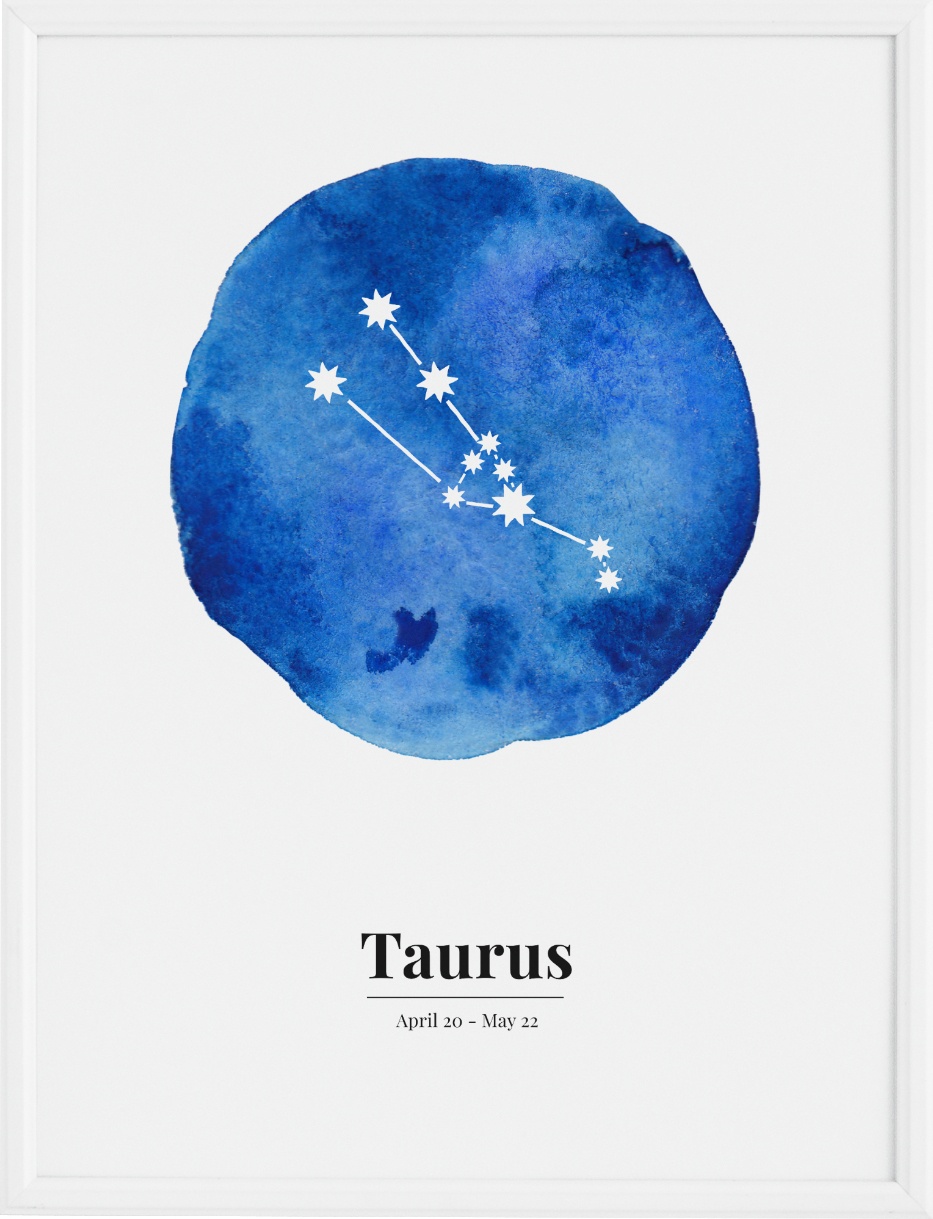 Plakat Taurus 21 x 30 cm