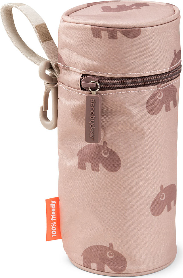 Torba termiczna na butelkę Done by Deer Ozzo różowa