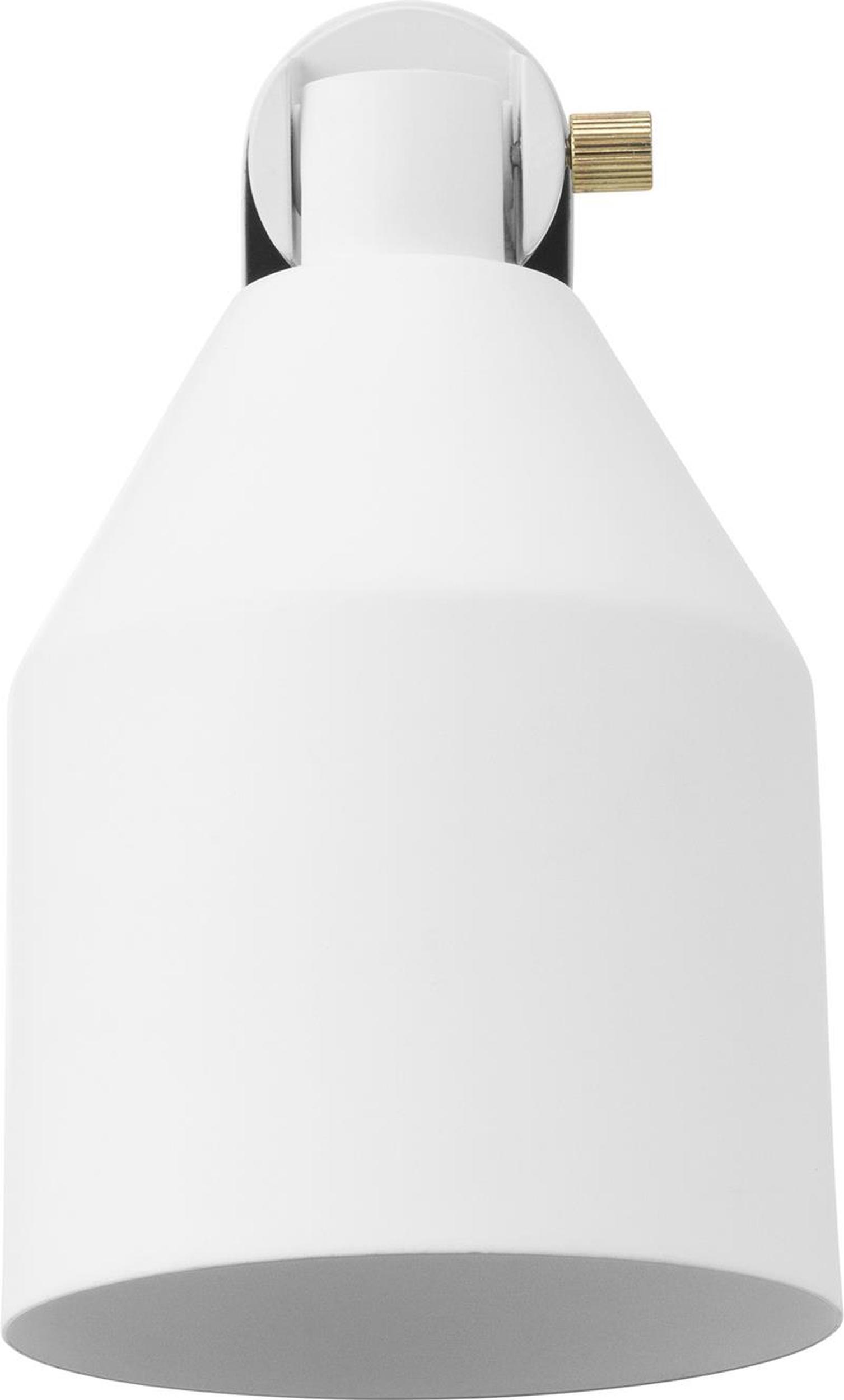 Lampka nocna Klip biała z klipsem