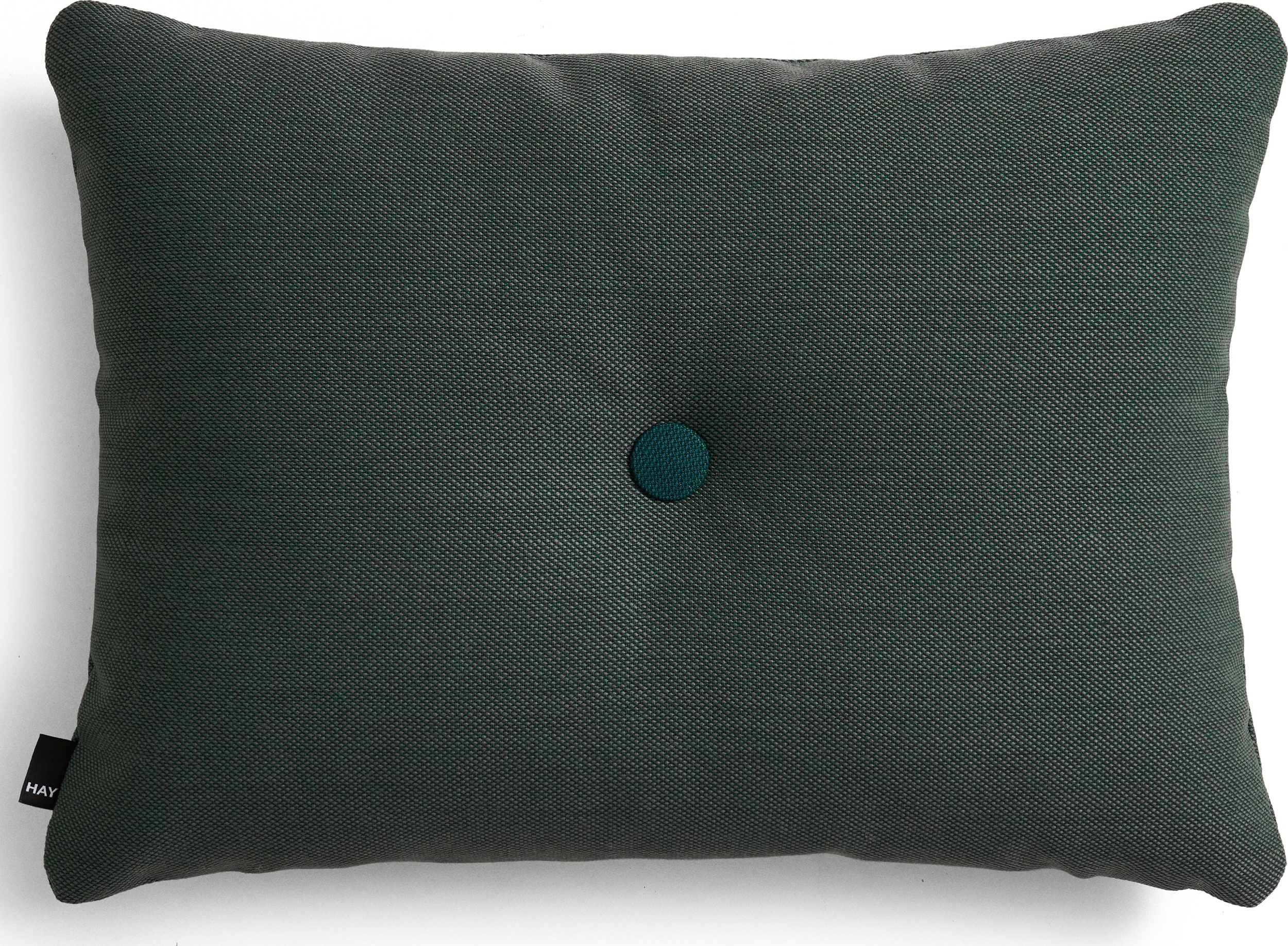 Poduszka dekoracyjna Dot Steelcut Trio 45 x 60 cm ciemnozielona