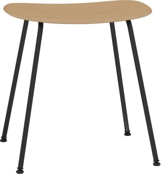 Stołek Fiber Tube ochra