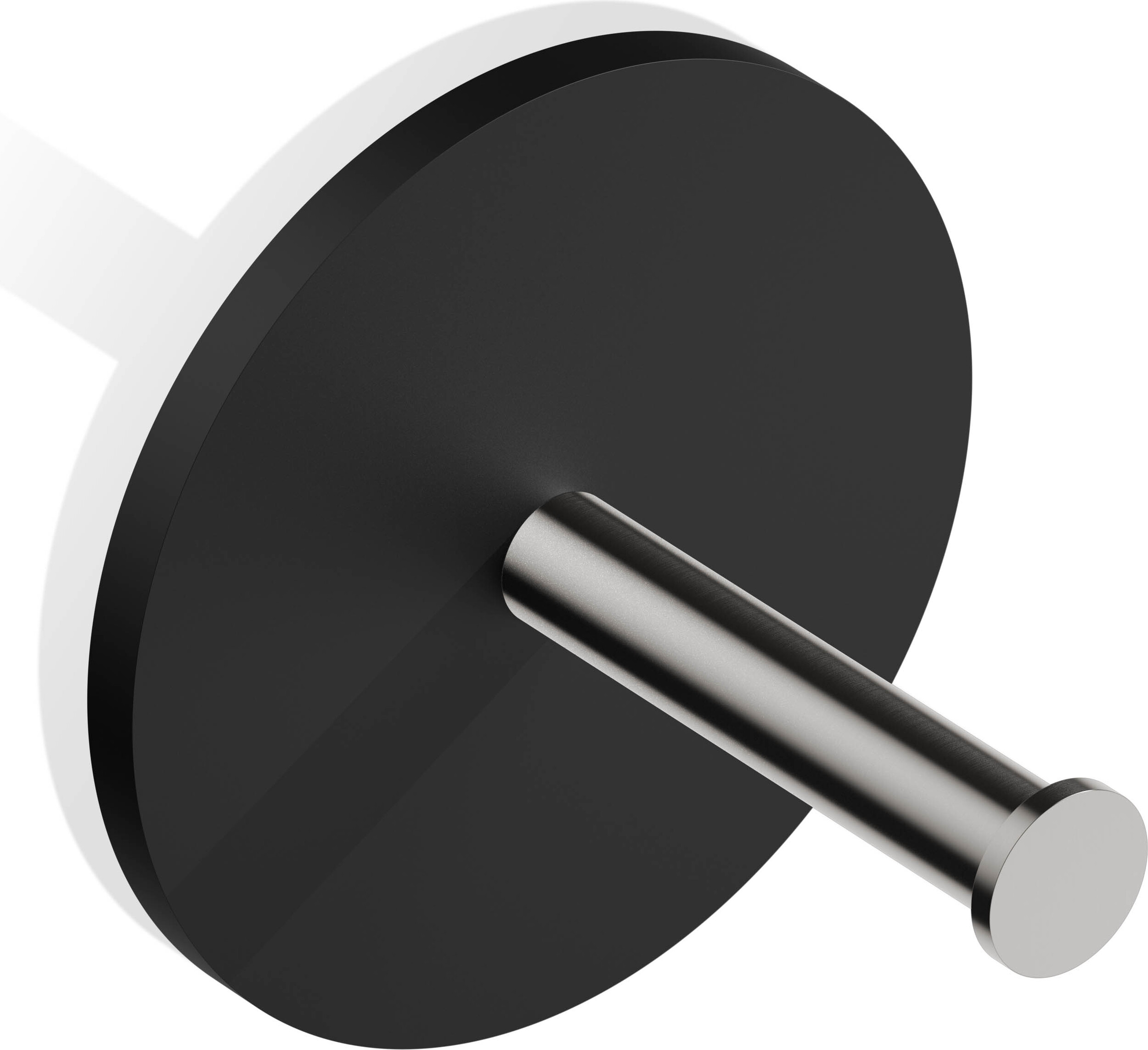 Wieszak haczyk na ręcznik Stone stal matowa-czarny