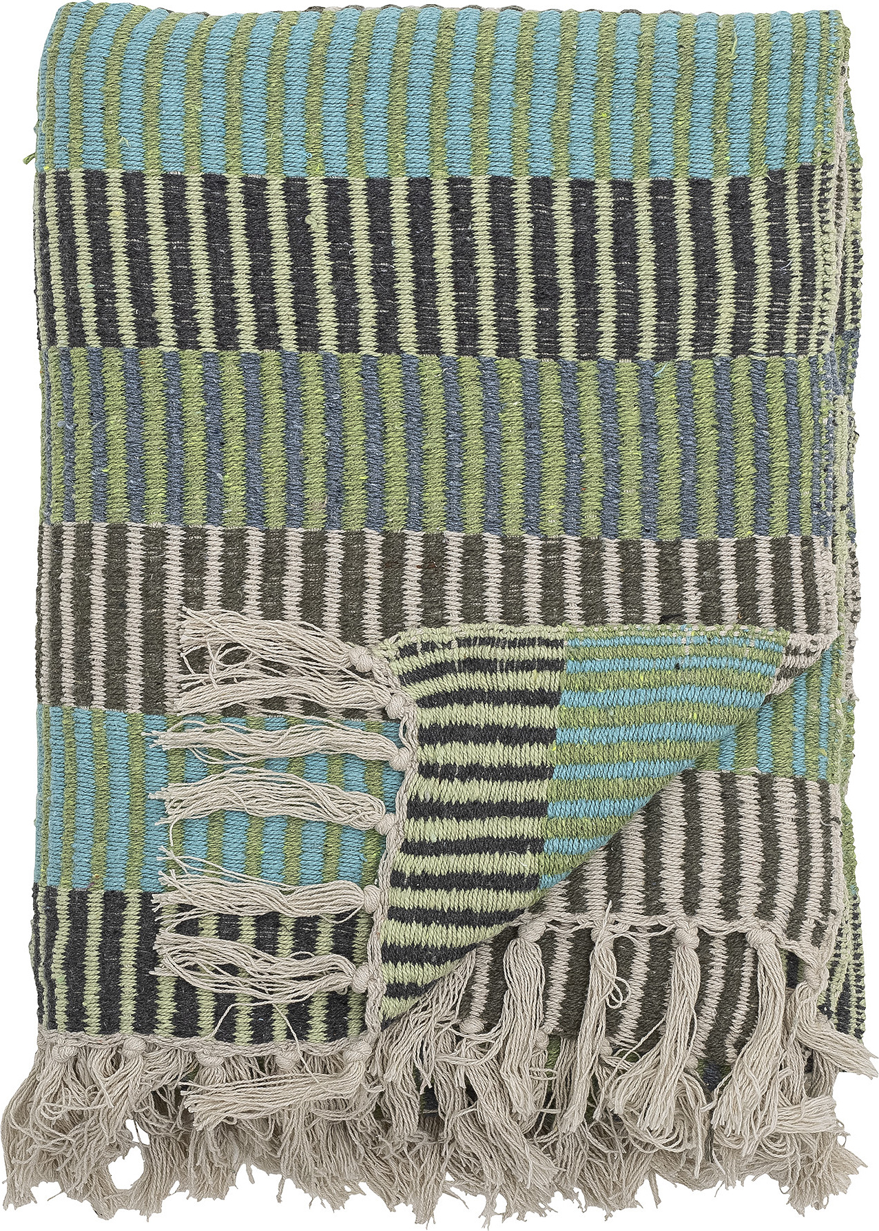 Koc Isnel 130 x 160 cm niebieski