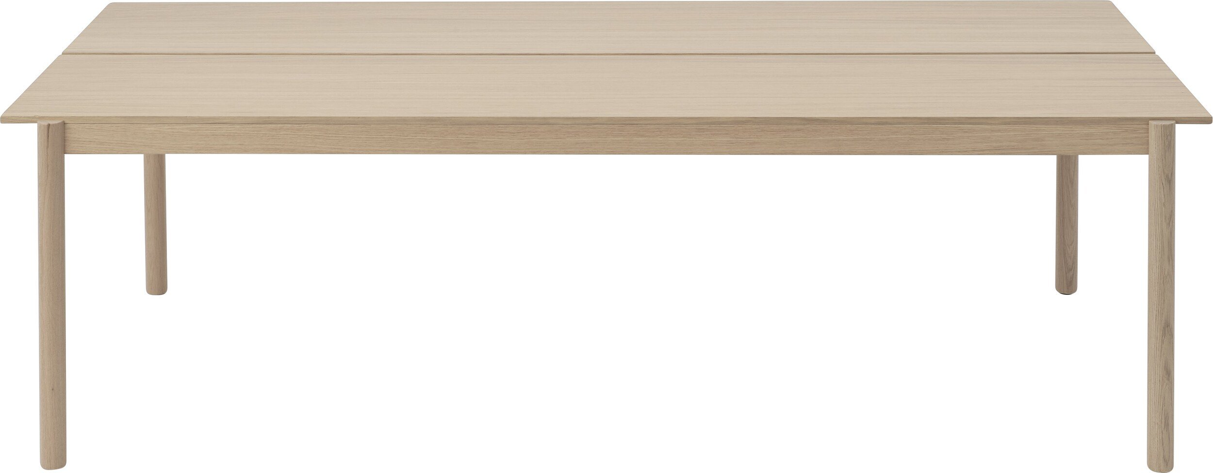 Stół Linear System 75 x 240 x 115 cm jasny dąb