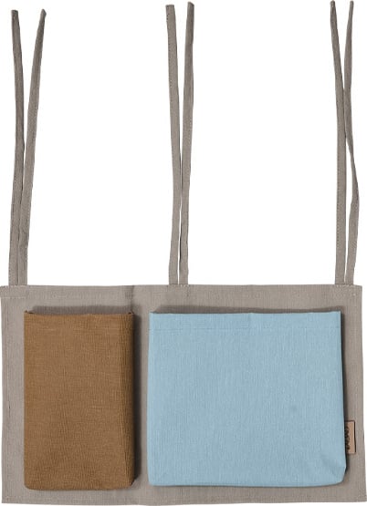 Organizer wiszący Saga brązowo-niebieski