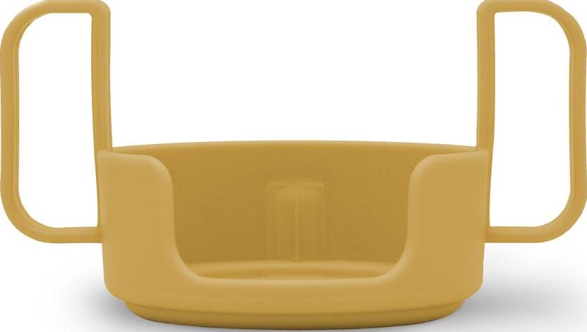Uchwyt do kubków Mini Favourite musztardowy z tritanu