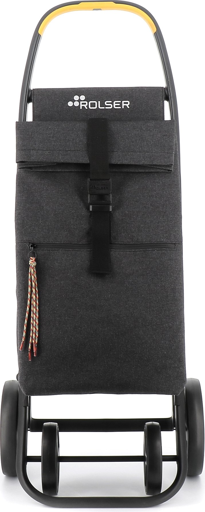 Wózek na zakupy Rolser Clec Termo Eco 8 Plus Lemon antracytowy z recyklingu